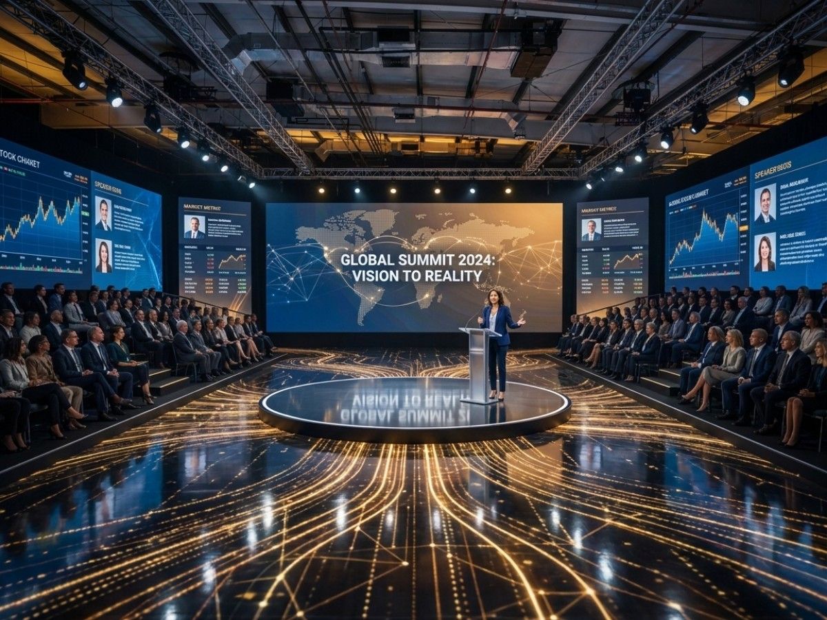 A corporate event in the WH6 arena