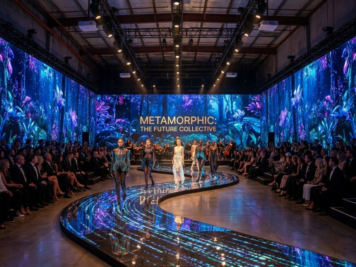 A fashion show in the WH6 arena